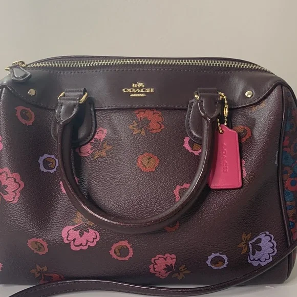 Coach Mini Bennett Satchel w/Primrose Floral Print NWOT - Picture 3 of 10